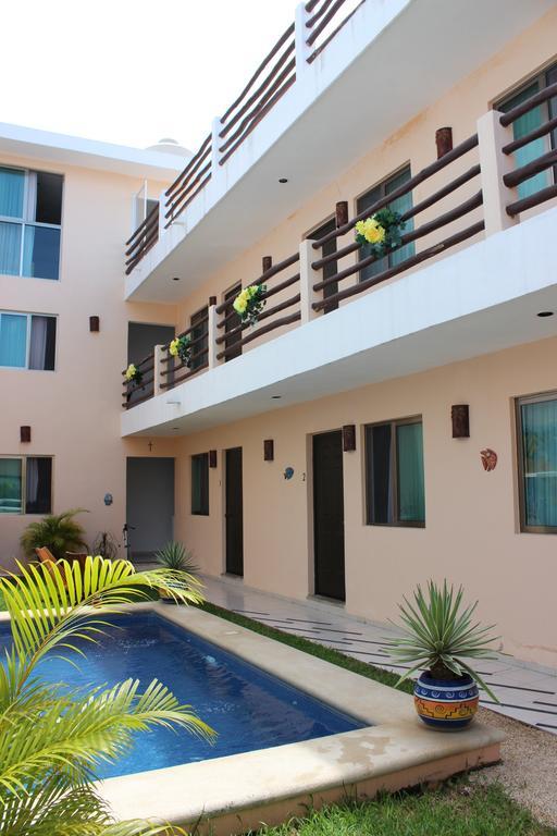 Maya Vacanze Calle 4 Akumal Bagian luar foto