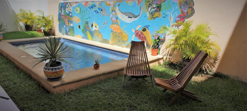 Maya Vacanze Calle 4 Akumal Bagian luar foto