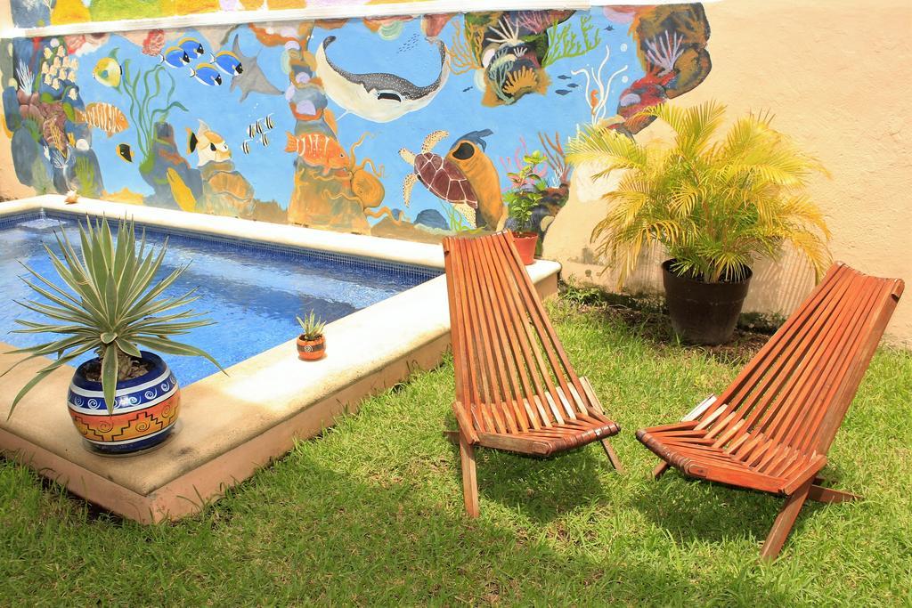 Maya Vacanze Calle 4 Akumal Bagian luar foto