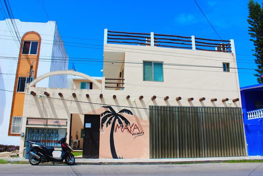 Maya Vacanze Calle 4 Akumal Bagian luar foto
