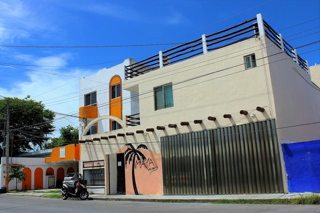 Maya Vacanze Calle 4 Akumal Bagian luar foto