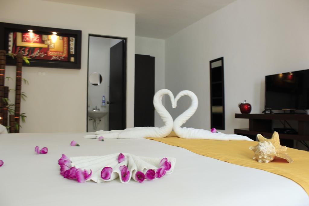 Maya Vacanze Calle 4 Akumal Bagian luar foto