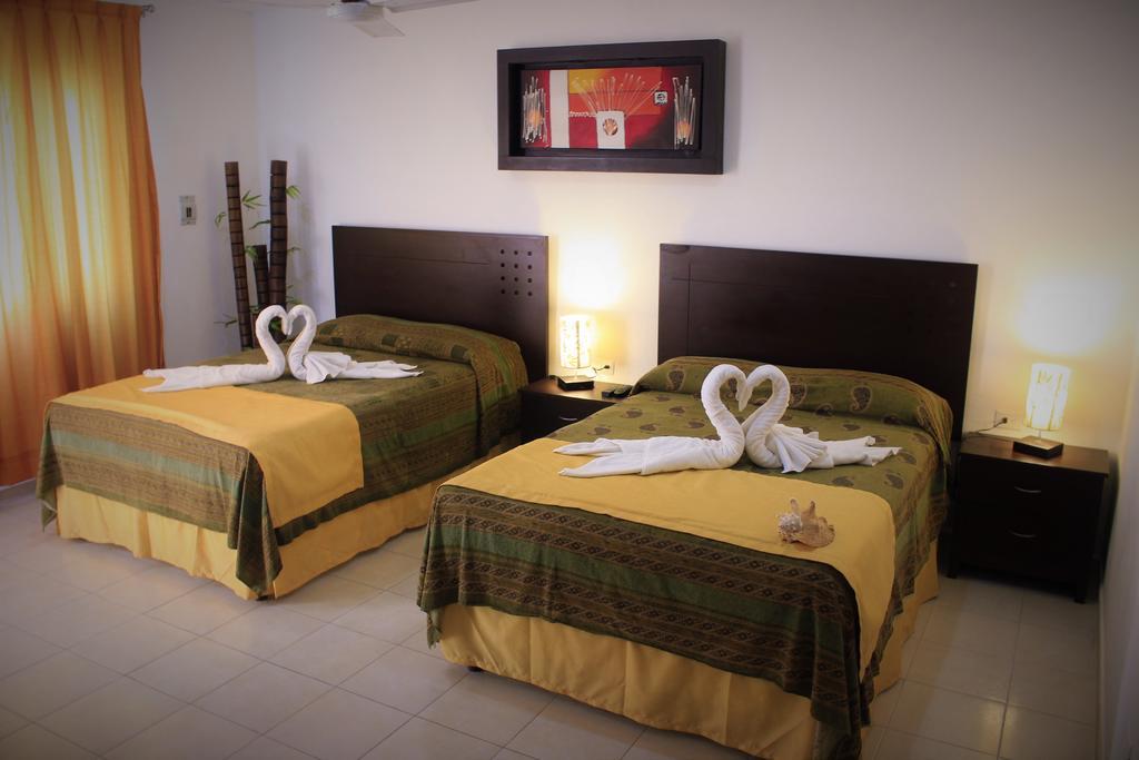 Maya Vacanze Calle 4 Akumal Bagian luar foto