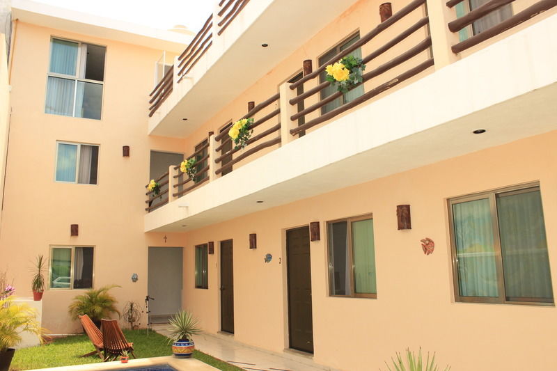 Maya Vacanze Calle 4 Akumal Bagian luar foto