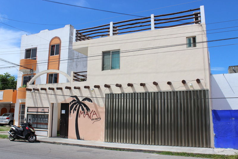 Maya Vacanze Calle 4 Akumal Bagian luar foto
