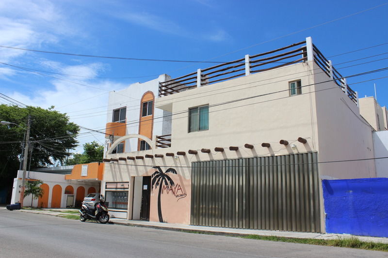 Maya Vacanze Calle 4 Akumal Bagian luar foto